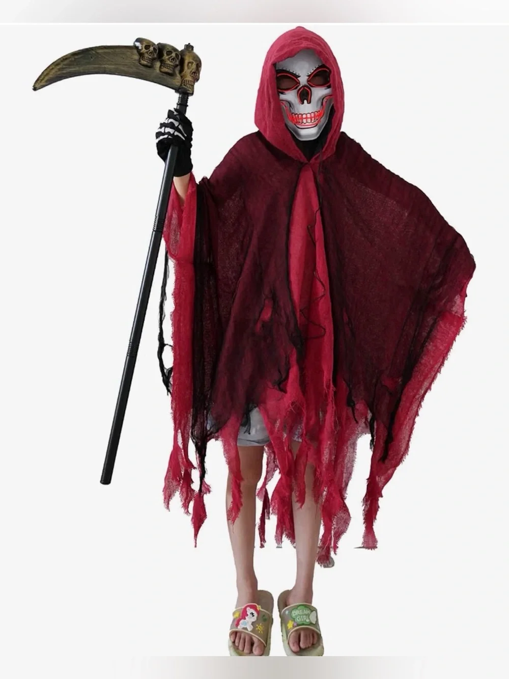N/A scary red